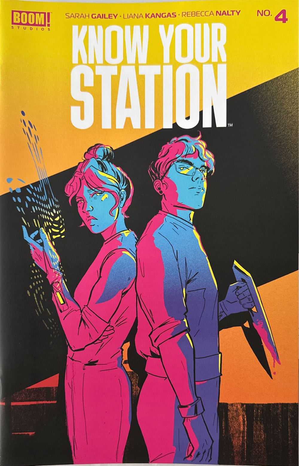 Know Your Station - BOOM!studios (4) comic book collectible [Barcode 84428400905804011] - Main Image 1