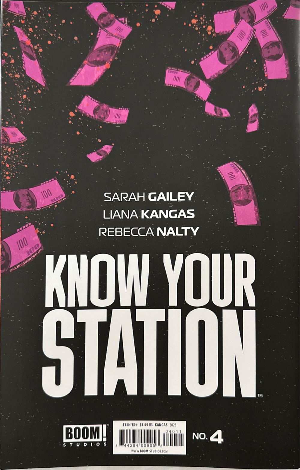 Know Your Station - BOOM!studios (4) comic book collectible [Barcode 84428400905804011] - Main Image 2