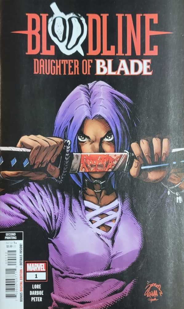 BloodLine: Daughter Of Blade - Marvel Comics (1) comic book collectible [Barcode 75960609771500112] - Main Image 1