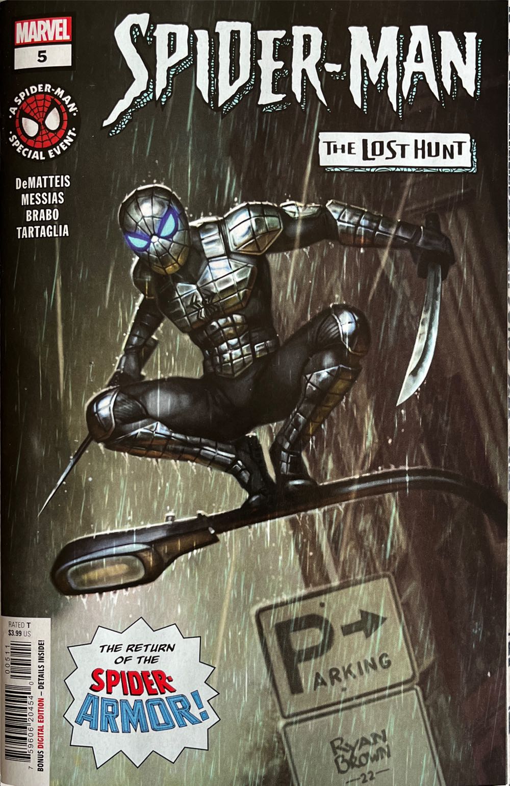 Spider-man:The Lost Hunt (2022 Marvel)#5A