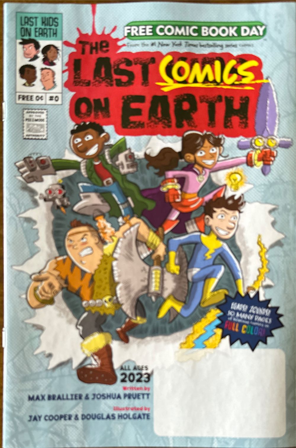 The Last Comics On Earth  (1 - May 2023) comic book collectible [Barcode 05069494784650000] - Main Image 1