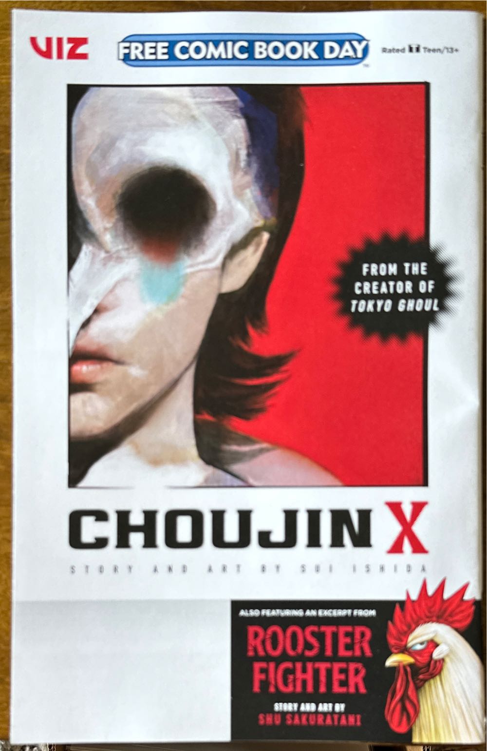 Choujin X & Rooster Fighter (FCBD) - Viz Media (1 - May 2023) comic book collectible [Barcode 782009247975] - Main Image 1