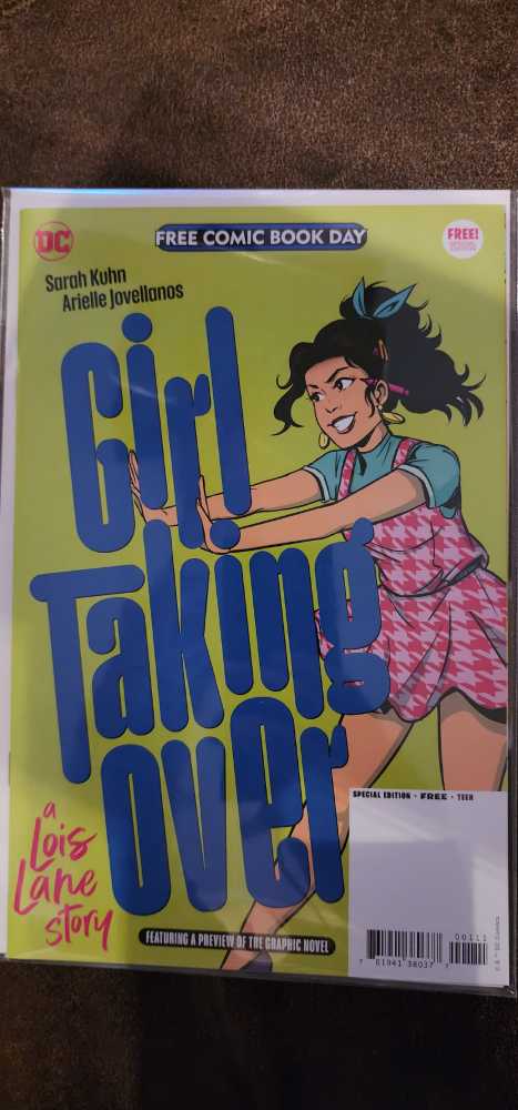 Girl Taking Over: A Lois Lane Story - DC Comics (1 - May 2023) comic book collectible [Barcode 76194138037700111] - Main Image 2