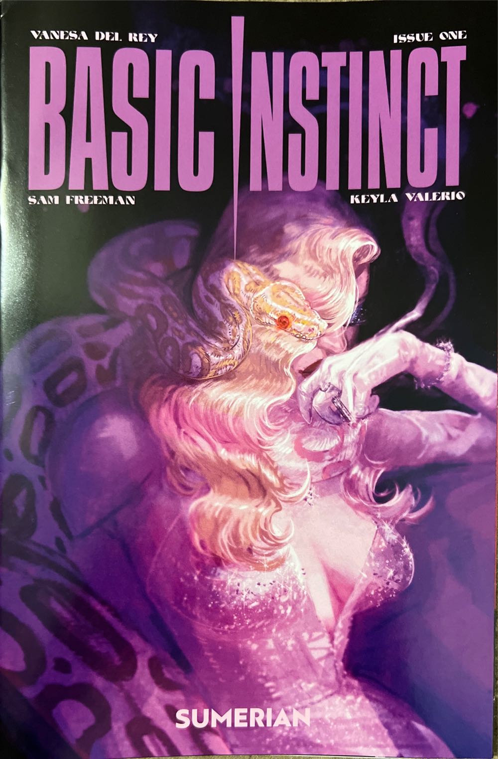 Basic Instinct - Sumerian Comics (1 - Nov 2023) comic book collectible [Barcode 81013165003200111] - Main Image 1