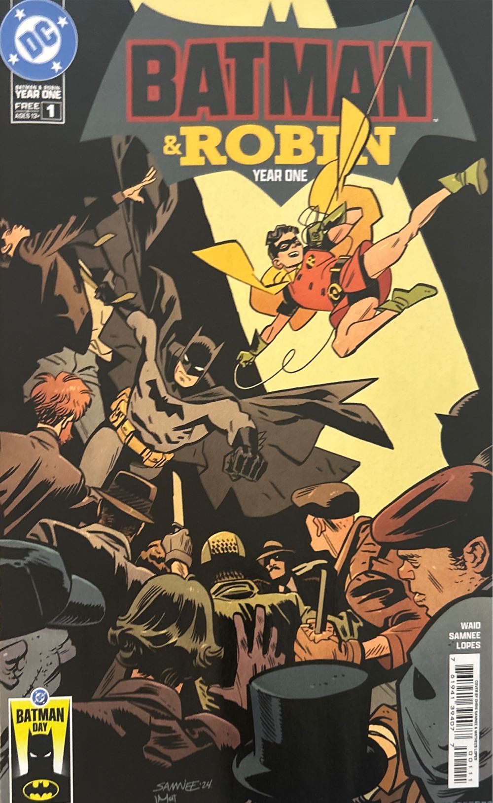 Batman Day 2025: Batman & Robin Year One #1