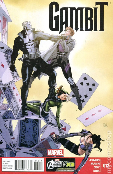Gambit - Marvel Comics (12 - 07/2013) comic book collectible [Barcode 759606101092] - Main Image 1