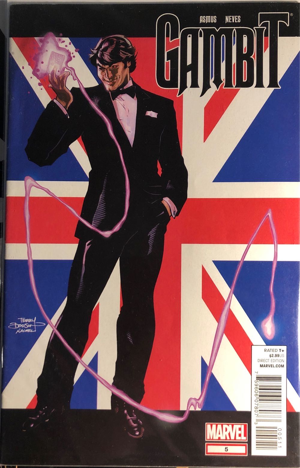 Gambit - Marvel Comics (6 - Jan 2013) comic book collectible [Barcode 75960607807300611] - Main Image 2