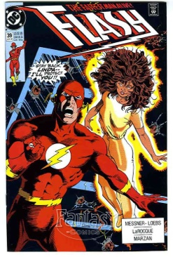 Flash - DC  Comics (39 - Jun 1990) comic book collectible [Barcode 070989322226] - Main Image 1