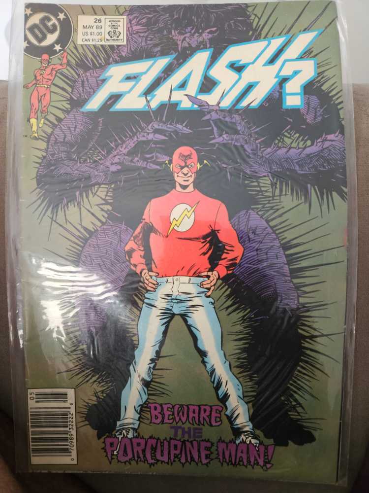 Flash, The - DC Comics (26 - May 1989) comic book collectible [Barcode 070989322226] - Main Image 2