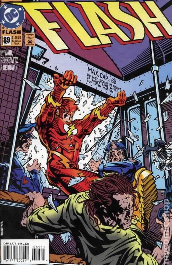 Flash - DC Comics (89 - 04/1994) comic book collectible [Barcode 761941200248] - Main Image 1