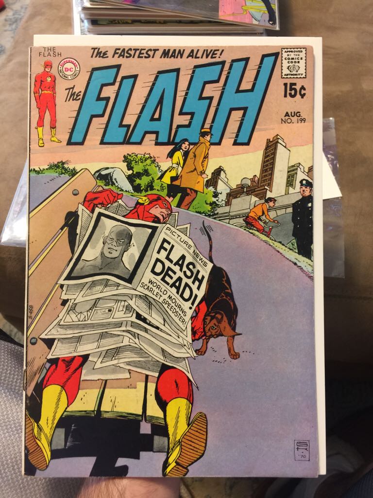 Flash - DC Comics (199 - Aug 1970) comic book collectible - Main Image 1