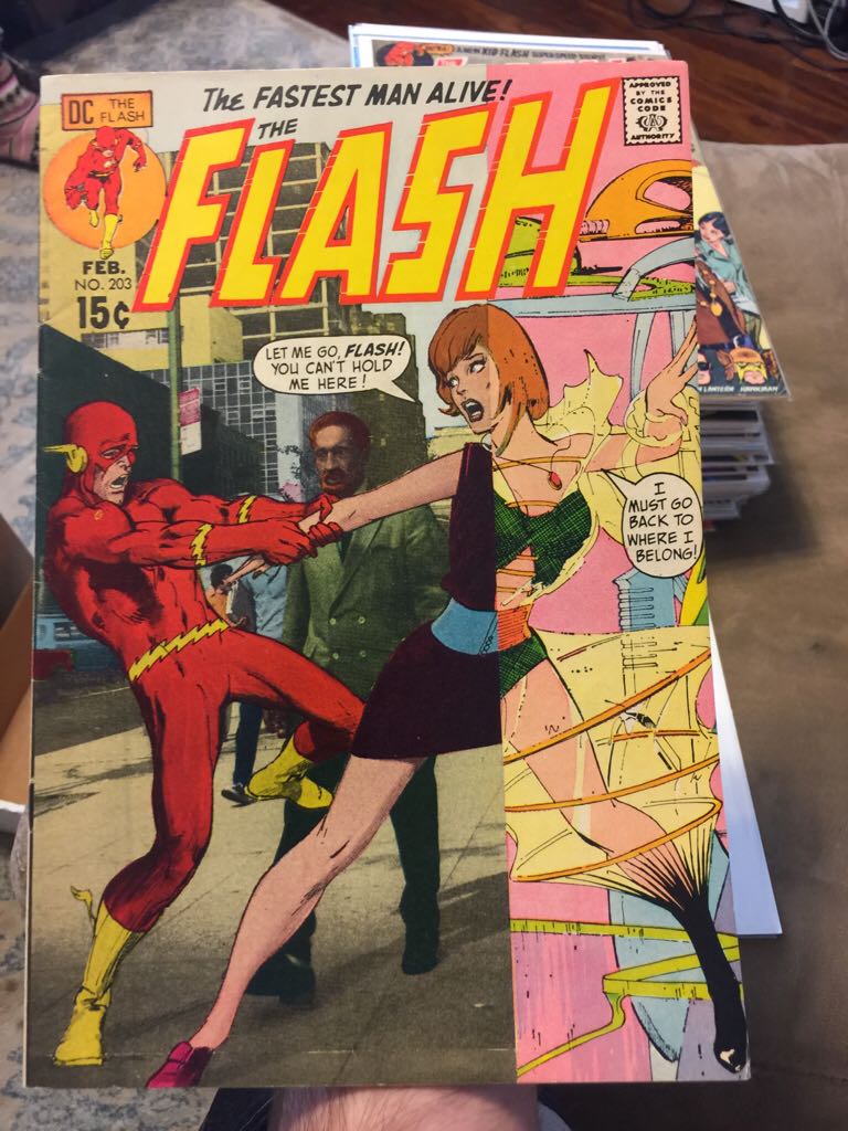 Flash - DC Comics (203 - Feb 1971) comic book collectible - Main Image 1