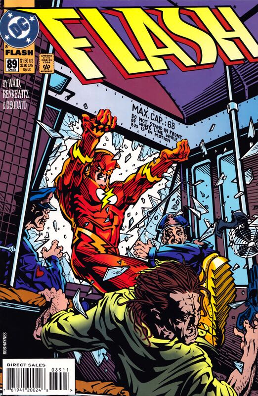 Flash Vol 2 - DC Comics (89 - Apr 1994) comic book collectible [Barcode 76194120024808911] - Main Image 1