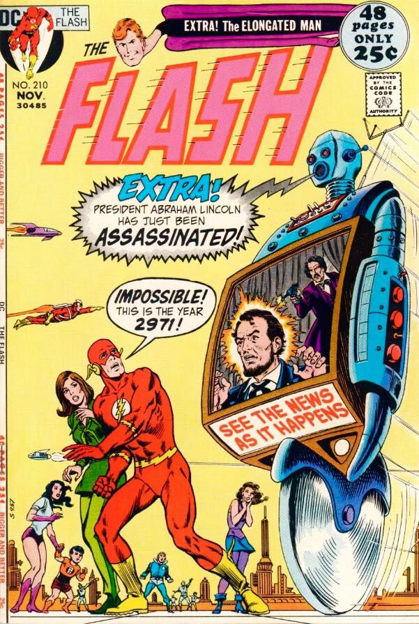 Flash - DC Comics (210 - 11/1971) comic book collectible - Main Image 1