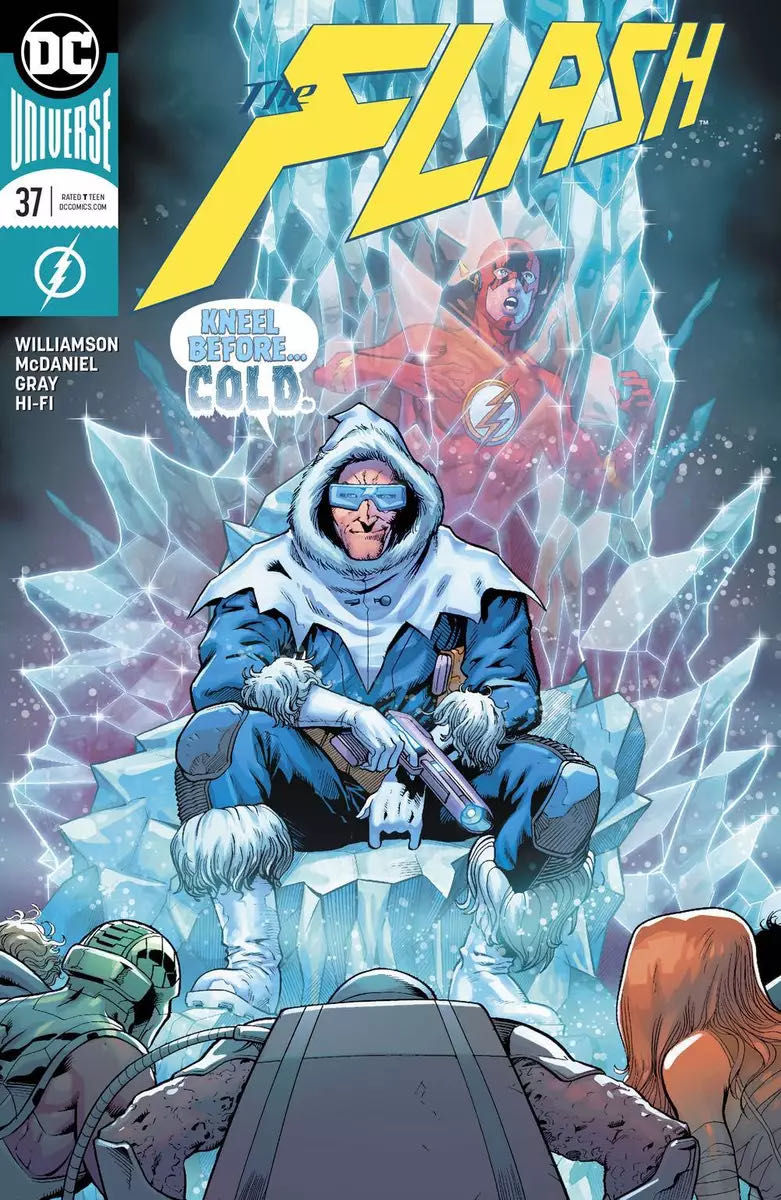 The Flash - DC Comics (37 - Dec 2017) comic book collectible [Barcode 76194134184203721] - Main Image 2