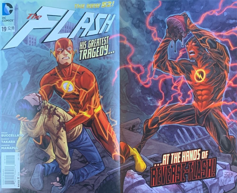The Flash New 52 - DC Comics (19 - Jun 2013) comic book collectible [Barcode 76194130647601911] - Main Image 3