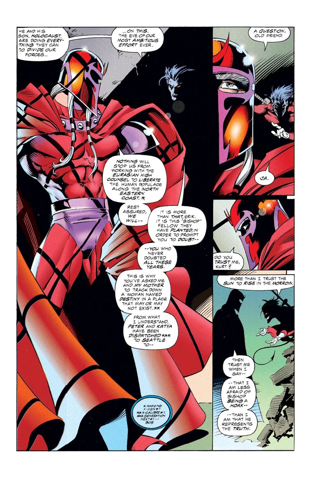 Astonishing X-Men - Marvel Comics (1 - Mar 1995) comic book collectible [Barcode 759606041992] - Main Image 4