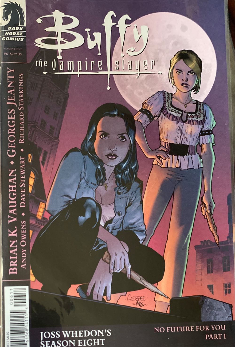 Buffy the Vampire Slayer Season Eight - Dark Horse (6 - Sep 2007) comic book collectible [Barcode 76156814111500611] - Main Image 2