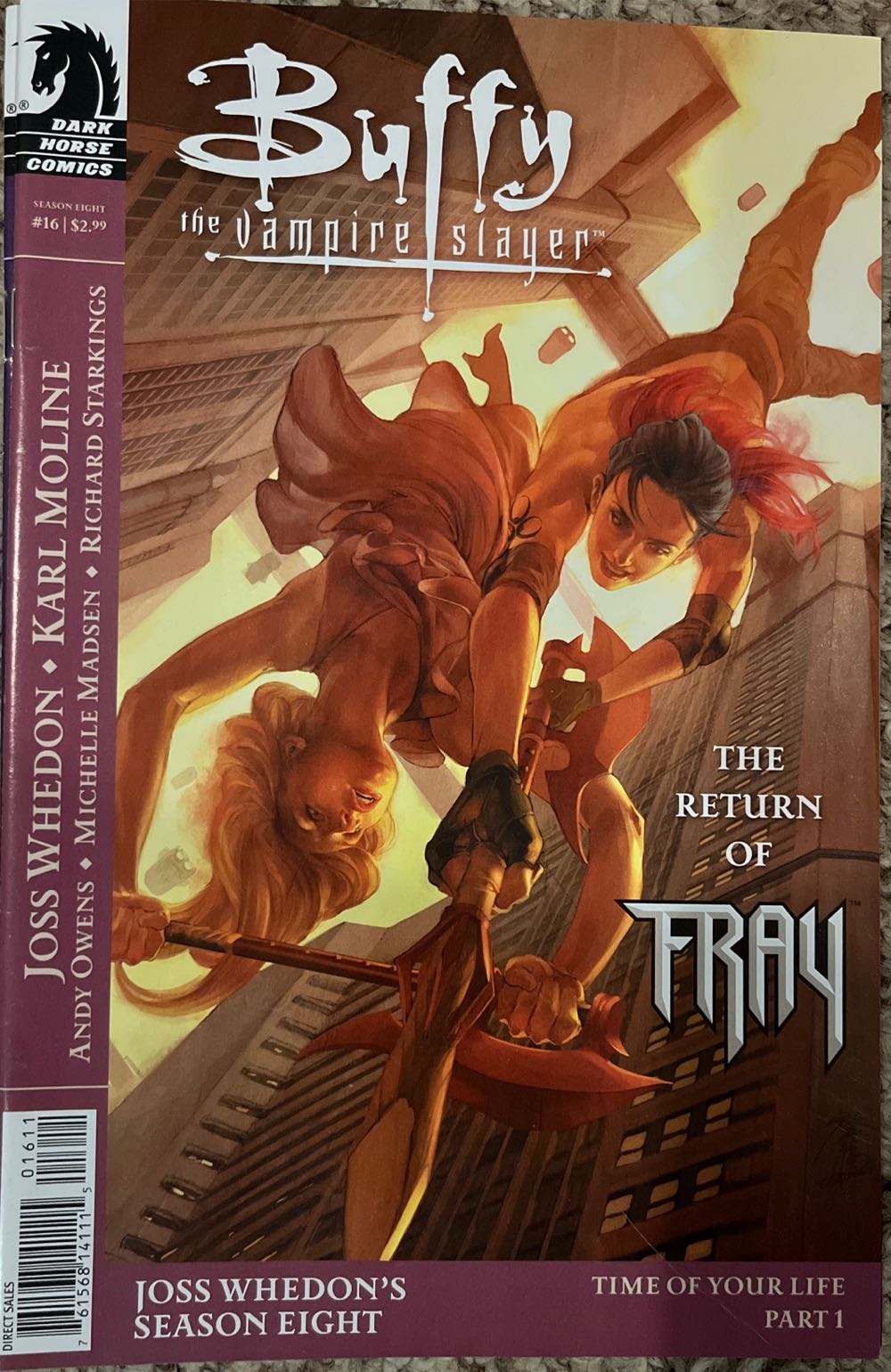 Buffy The Vampire Slayer: Season Eight (2007) - Dark Horse Comics (16 - 07/2008) comic book collectible [Barcode 76156814111501611] - Main Image 2