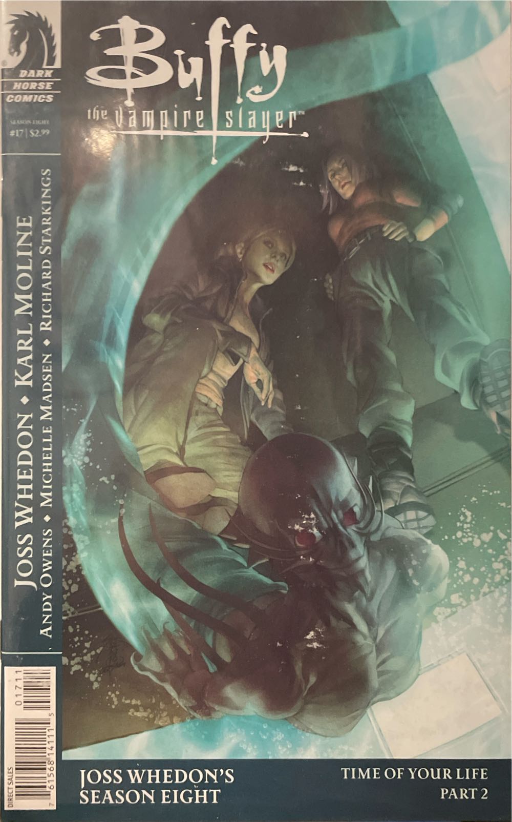 Buffy the Vampire Slayer Season Eight - Dark Horse Comics (17 - Aug 2008) comic book collectible [Barcode 76156814111501711] - Main Image 3