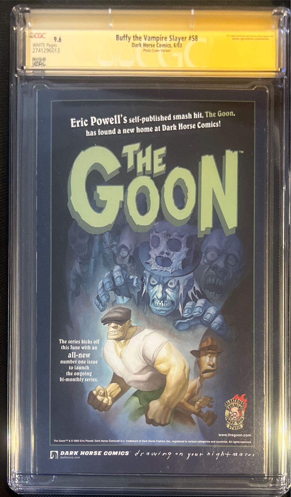 Buffy The Vampire Slayer - Dark Horse Comics (58 - Jun 2003) comic book collectible [Barcode 76156898372205811] - Main Image 2