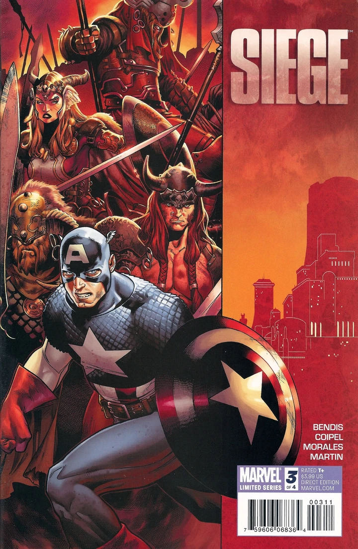 Siege - Marvel Comics (3 - May 2010) comic book collectible [Barcode 75960606836400311] - Main Image 2