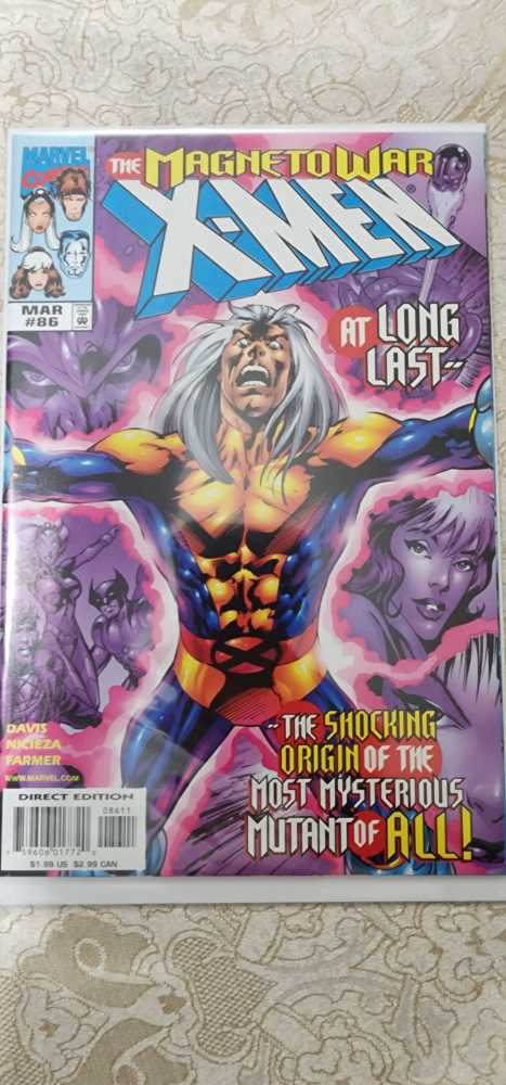 X-Men (The Magneto War) - Marvel comics (86 - Mar 1999) comic book collectible [Barcode 759606017720] - Main Image 2