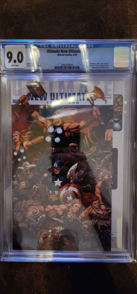 Ultimate New Ultimates - Marvel Comics (1 - May 2010) comic book collectible [Barcode 75960606093100111] - Main Image 2
