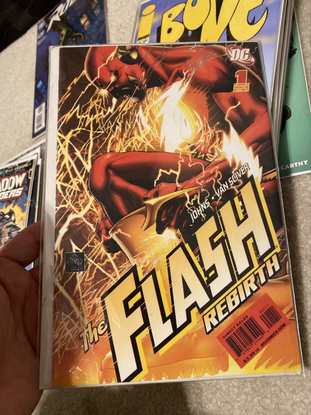Flash: Rebirth, The - DC (1 - Jun 2009) comic book collectible [Barcode 76194127440900111] - Main Image 2