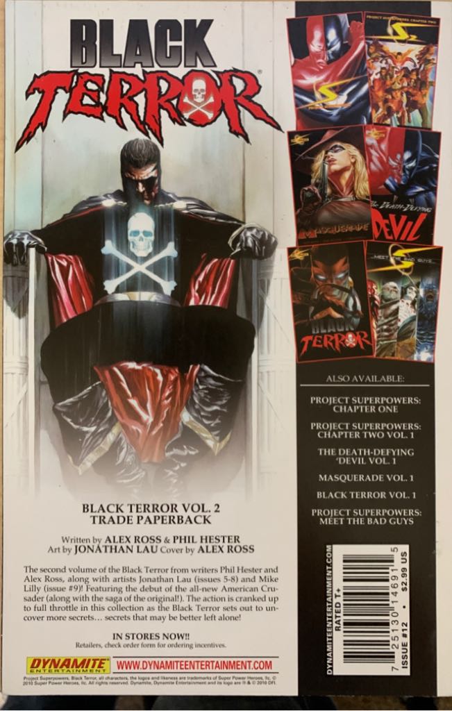 Project Superpowers: Chapter Two - Dynamite (12 - Sep 2010) comic book collectible [Barcode 725130146915] - Main Image 2