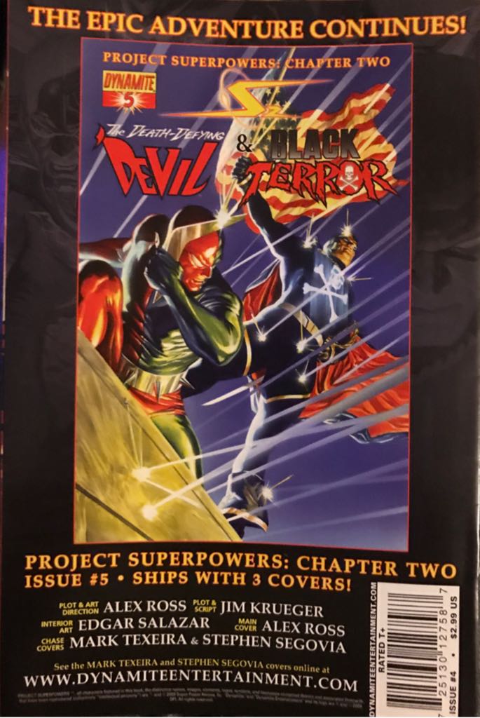 Project Superpowers: Chapter Two - Dynamite Entertainment (4) comic book collectible - Main Image 2