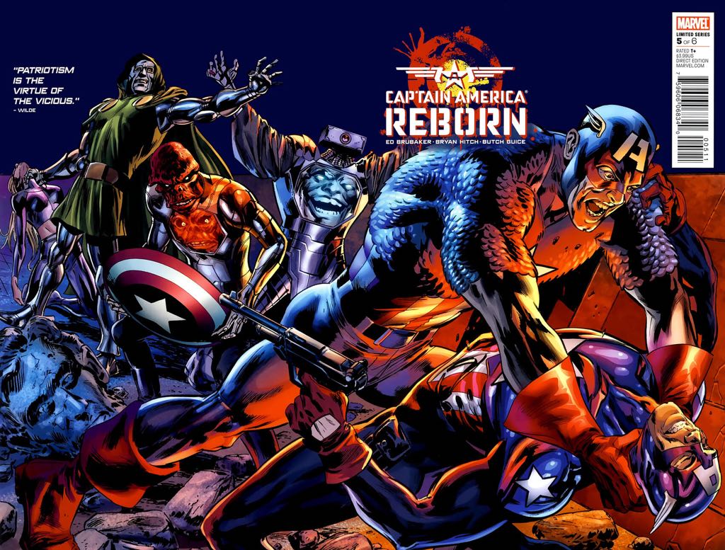 Captain America: Reborn - Marvel Limited Series (5 - Feb 2010) comic book collectible - Main Image 2