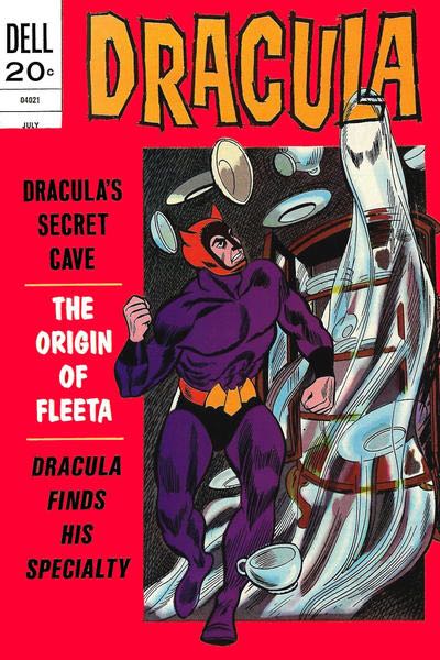 Dracula - Dell (8 - 07/1973) comic book collectible [Barcode 725130125521] - Main Image 1