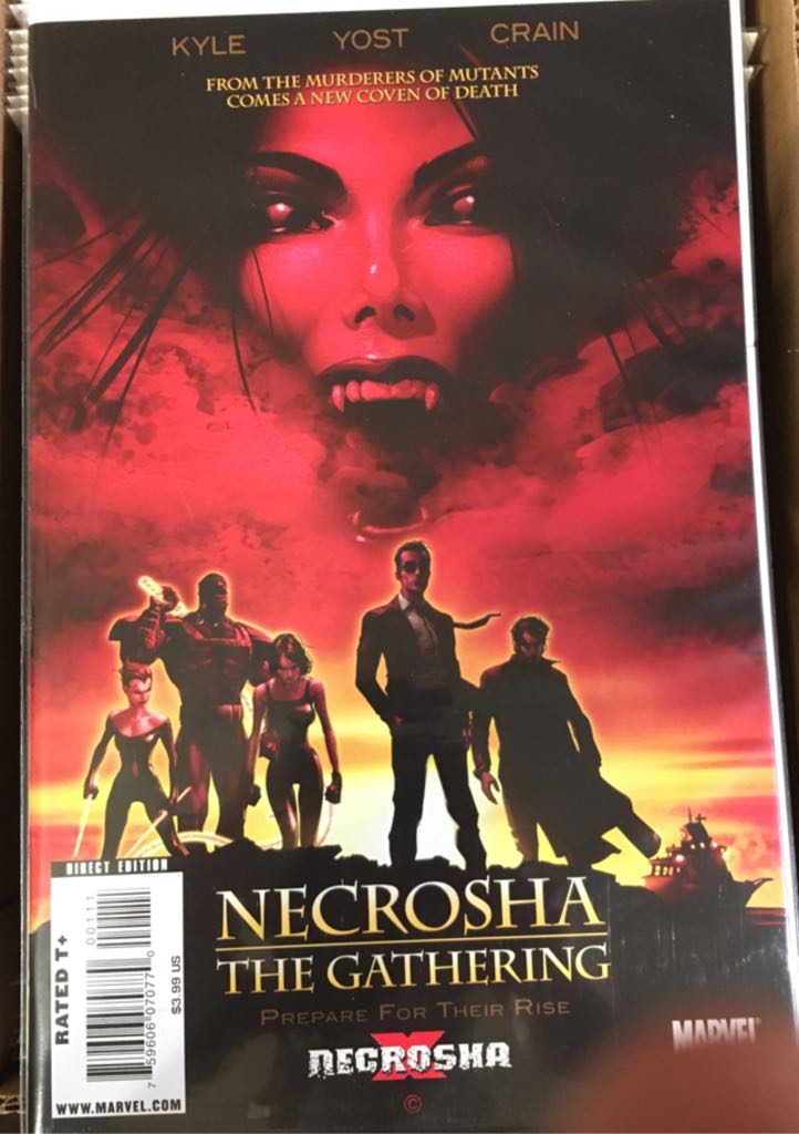 X-Necrosha: The Gathering Vol 1 - Marvel Comics (1 - Feb 2010) comic book collectible [Barcode 75960607077000111] - Main Image 1