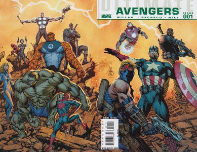 Ultimate Comics Avengers - Marvel (Ultimate Universe) (1 - Oct 2009) comic book collectible [Barcode 759606066513] - Main Image 2