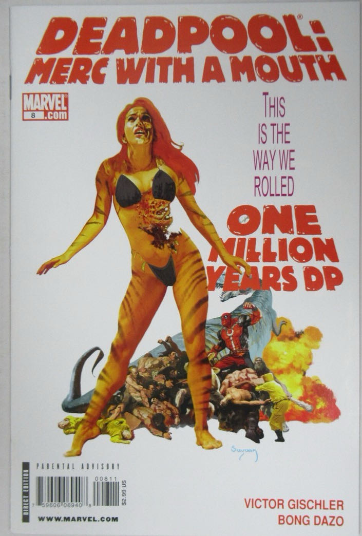 DeadPool: Merc With a Mouth - Marvel Comics (8 - Mar 2009) comic book collectible [Barcode 759606069408] - Main Image 2