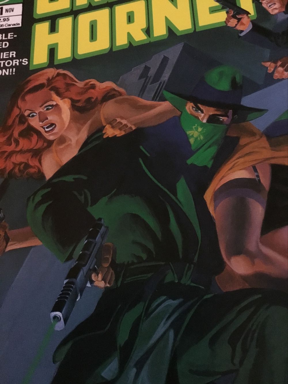 Green Hornet - Now Comics (1 - Nov 1989) comic book collectible [Barcode 070989331389] - Main Image 2