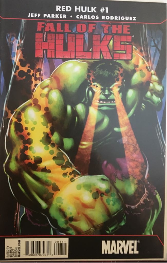 Fall of the Hulks - Marvel Comics (1 - Mar 2010) comic book collectible [Barcode 75960607075600111] - Main Image 1