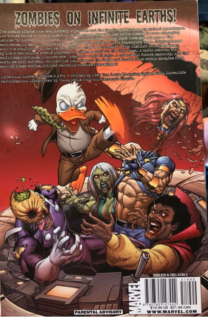 Marvel Zombies Vol 5 - Marvel (1 - Jun 2011) comic book collectible [Barcode 978078514744251999] - Main Image 2
