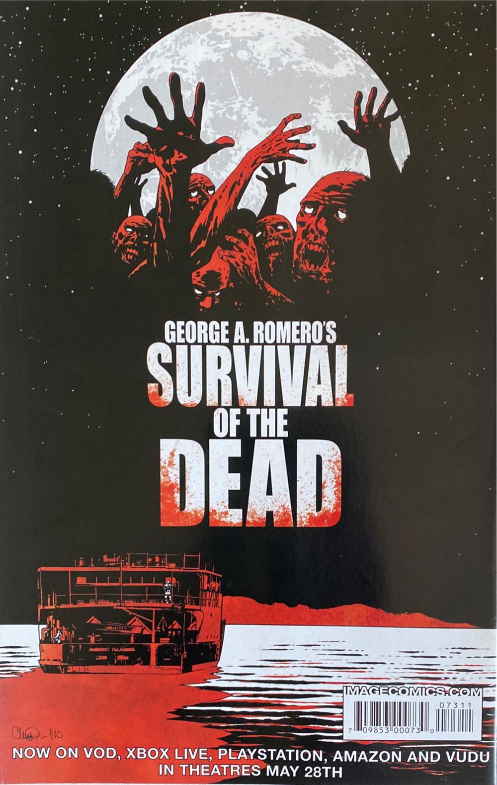 The Walking Dead - Image Comics (73 - Jun 2010) comic book collectible [Barcode 70985300073007311] - Main Image 2