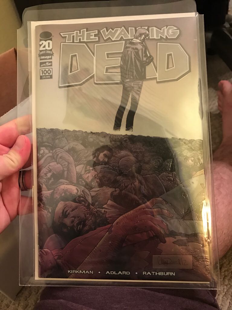 The Walking Dead - Image (100 - Jul 2012) comic book collectible [Barcode 9781582408835] - Main Image 2