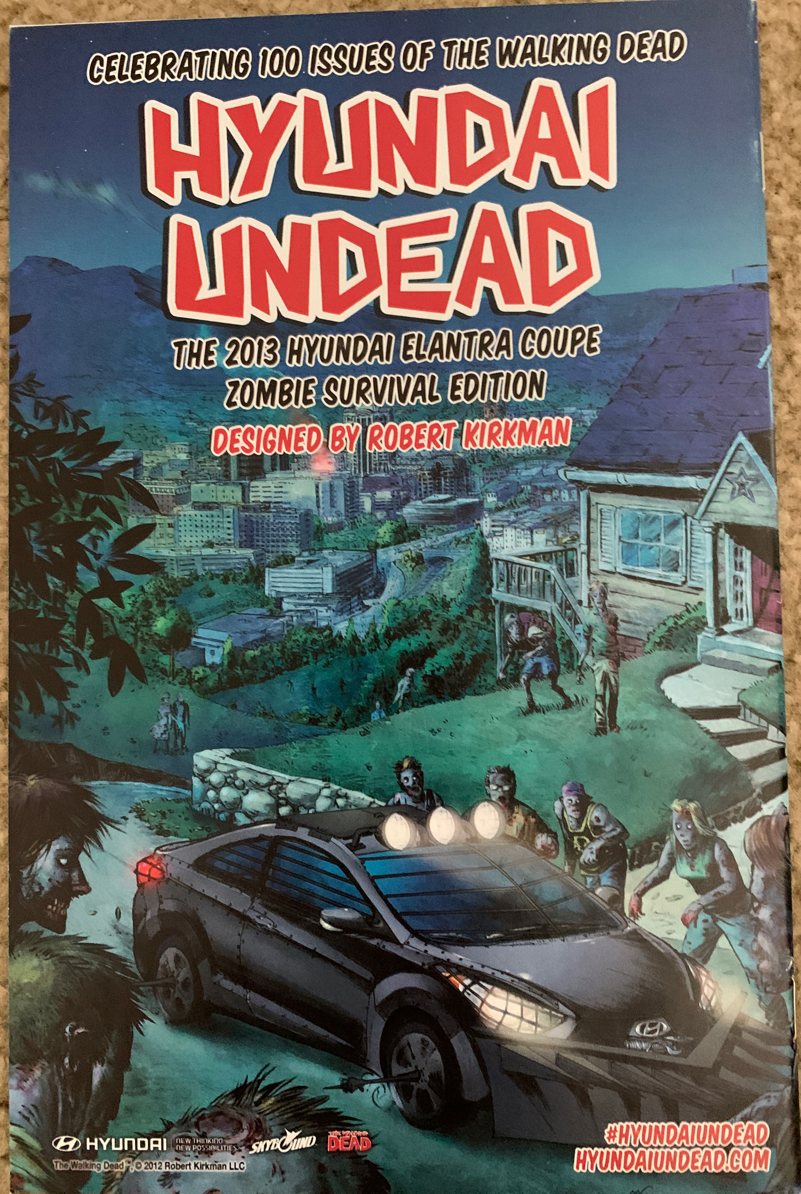 The Walking Dead: Escape Live The Apocalypse - Image Comics (100) comic book collectible [Barcode 709853008637] - Main Image 2
