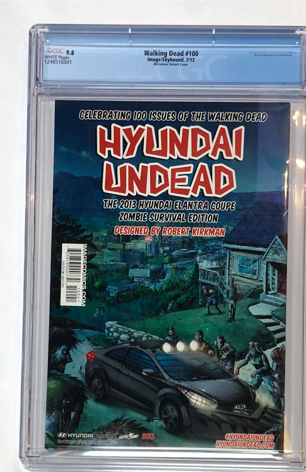 Walking Dead - Image Comics (100) comic book collectible [Barcode 709853008637] - Main Image 2