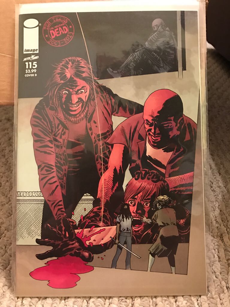 The Walking Dead - Image Comics (115 - Oct 2013) comic book collectible [Barcode 709853008637] - Main Image 2