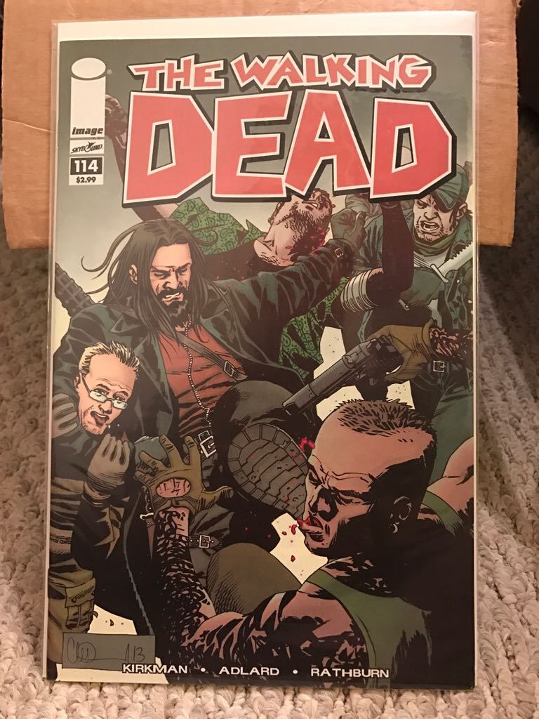 The Walking Dead - Image Comics (114 - Sep 2013) comic book collectible [Barcode 9781582408835] - Main Image 2