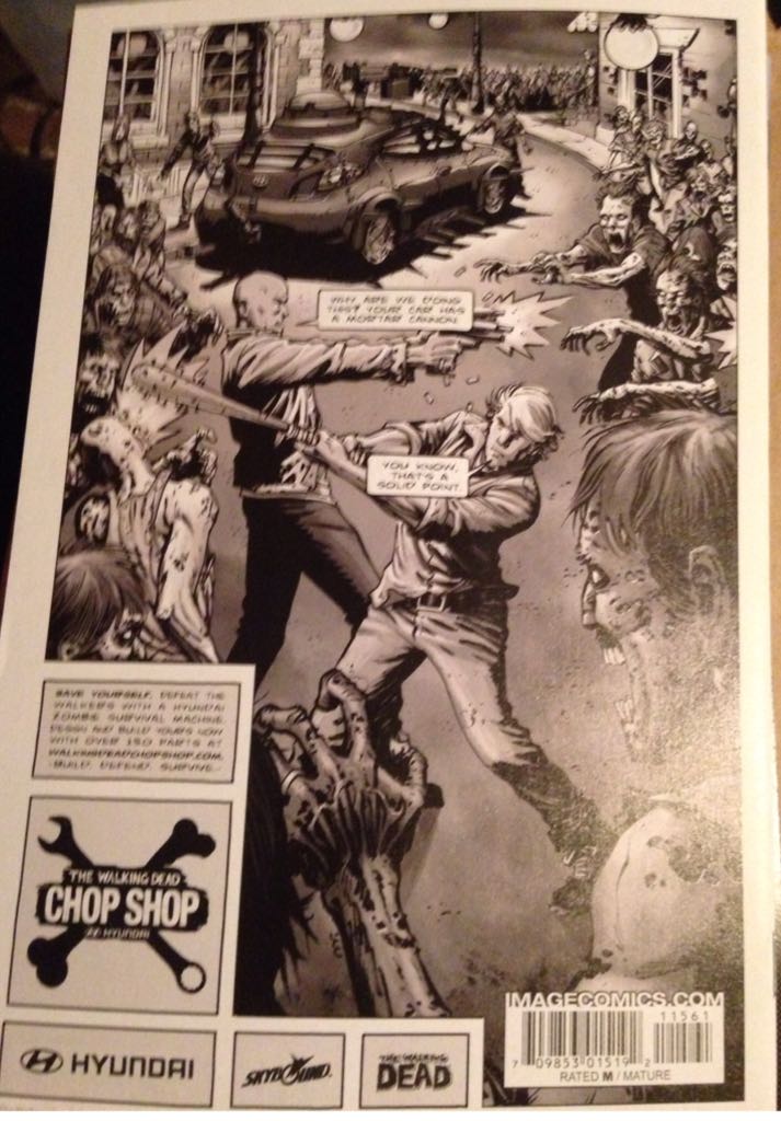The Walking Dead - Image - Skybound (115 - Oct 2013) comic book collectible - Main Image 2