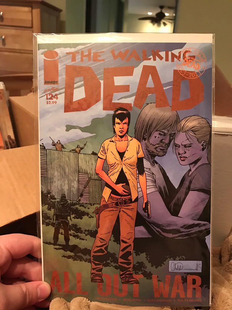 The Walking Dead - Image (124 - Mar 2014) comic book collectible [Barcode 709853008637] - Main Image 2