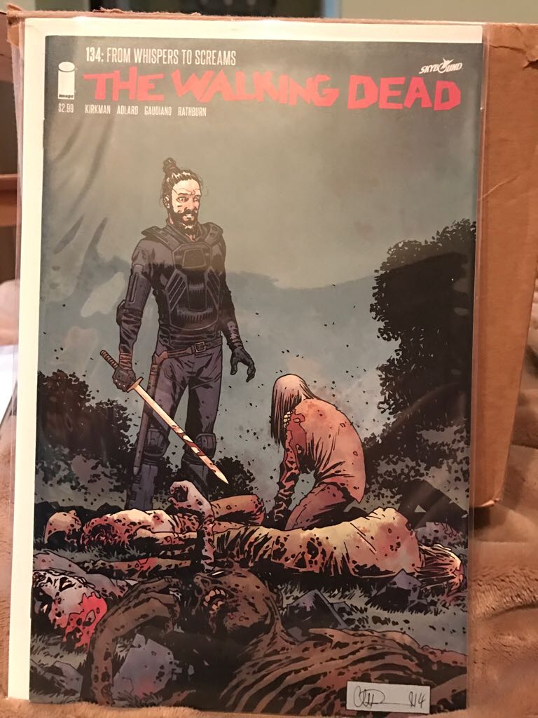 The Walking Dead - Image Comics (134 - Nov 2014) comic book collectible [Barcode 709853000730] - Main Image 2