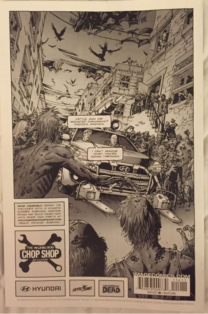 The Walking Dead - Image Comics (114 - Sep 2013) comic book collectible [Barcode 709853000730] - Main Image 2