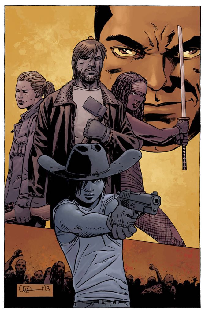 The Walking Dead - Image (115 - Oct 2013) comic book collectible [Barcode 709853000730] - Main Image 2